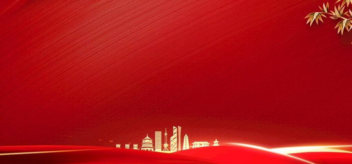 红色背景图片(5000x2500)psd模版下载