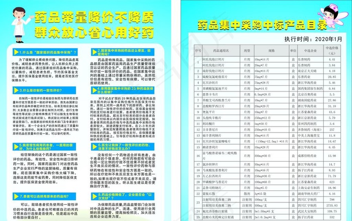 药品宣传单图片