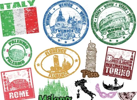 怀旧邮戳印章图片