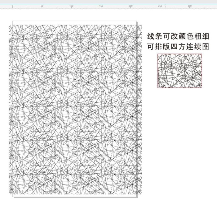 凌乱线条图片cdr矢量模版下载