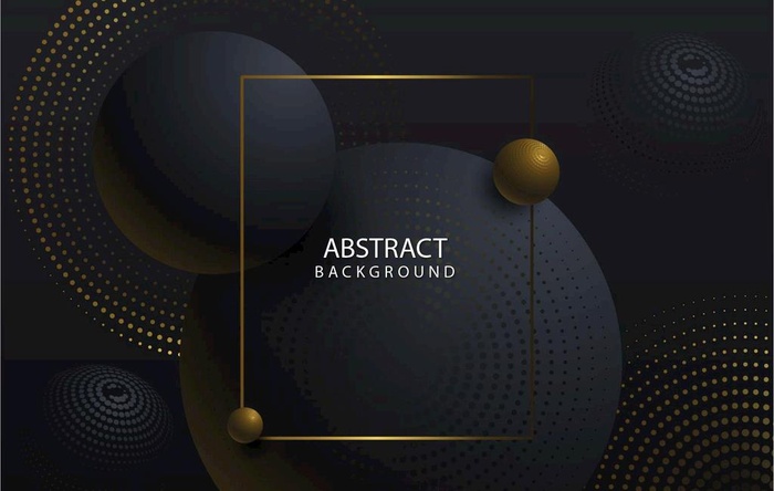 黑金几何主视觉背景    图片