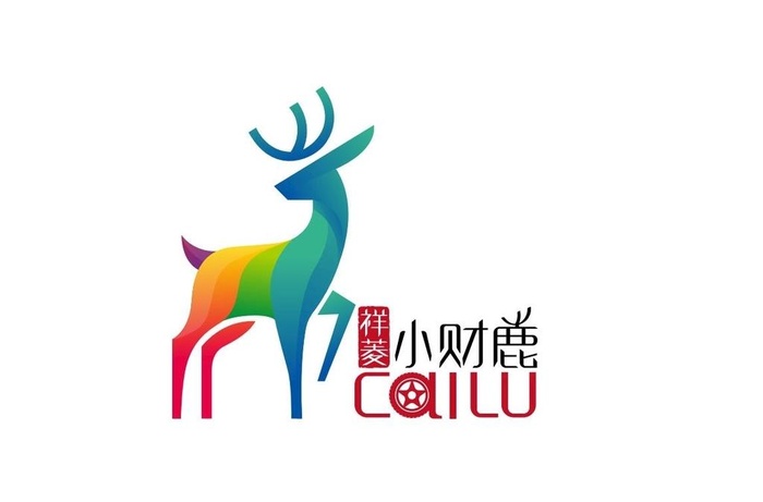 小财鹿logo图片ai矢量模版下载