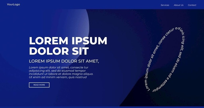 科技渐变背景图片