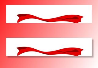 矢量飘带图片
