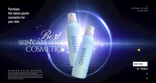 化妆品海报图片