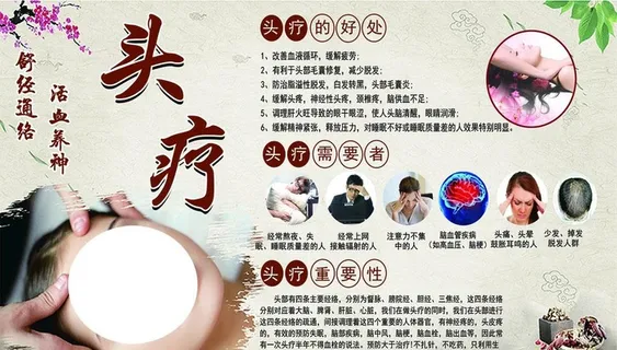 头疗展板图片