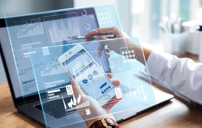 科技感智能手势高清图图片