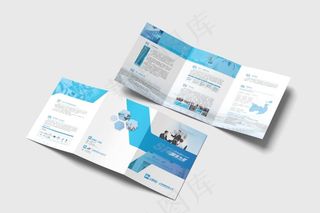 医药三折页图片