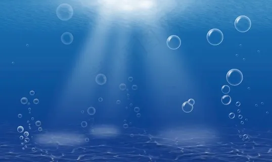 水底波纹背景图片