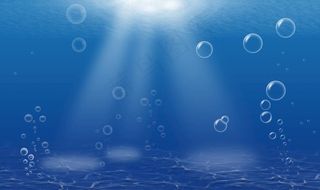 水底波纹背景图片