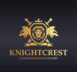 金色骑士盾牌图片