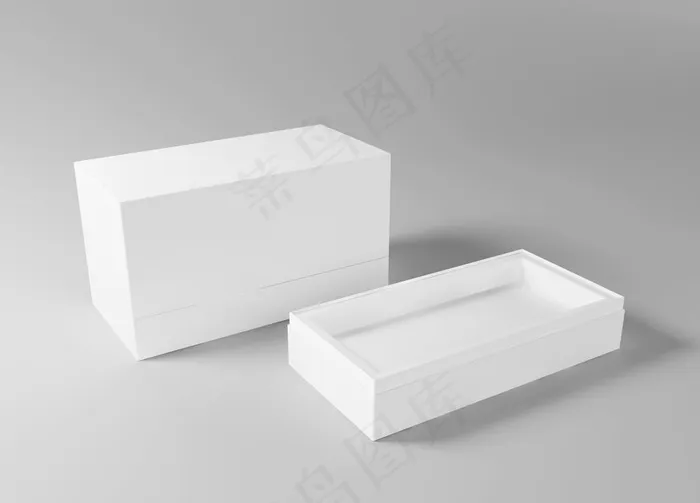 各种盒子样机图片psd模版下载
