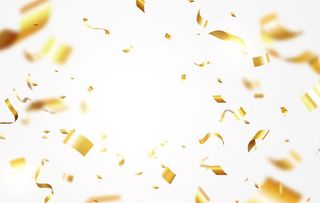 金色彩屑图片
