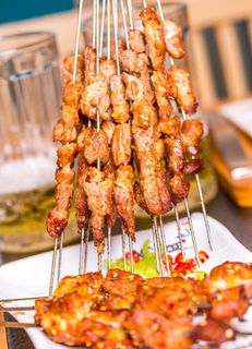 美味烧烤烤肉串图片