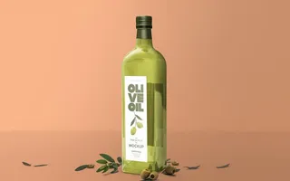 玻璃瓶样机图片