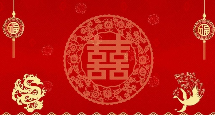结婚背景图片(1900x1000)psd模版下载
