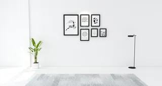 简约系室内家居背景合成图片