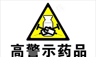 高警示药品标志图片