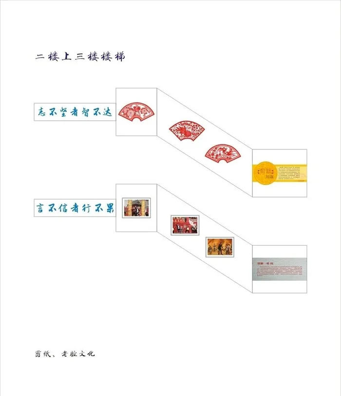 剪纸 老腔文化图片cdr矢量模版下载