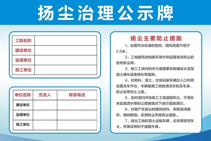 扬尘治理图片cdr矢量模版下载