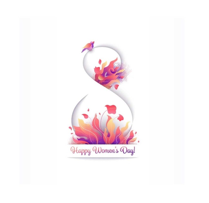 三八妇女节图片ai矢量模版下载