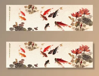 九鱼图图片 九鱼图图片