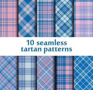 格子衫图案图片