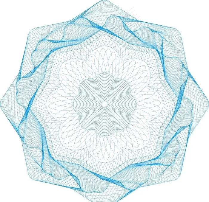 防伪花纹图片
