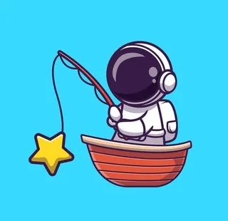 Q版宇航员  刁星星图片