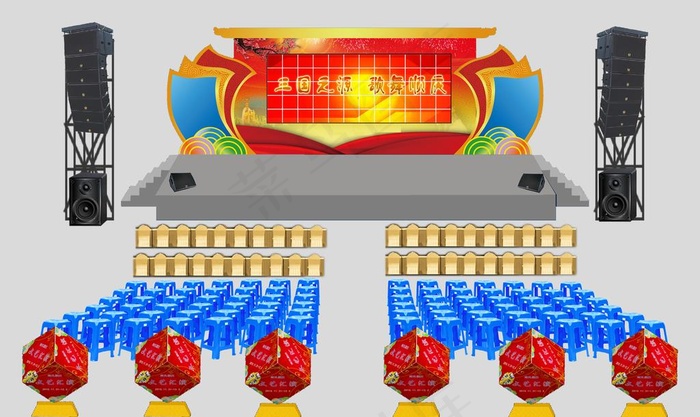 舞台设计图片