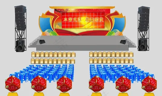 舞台设计图片