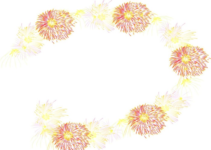 烟花图片cdr矢量模版下载