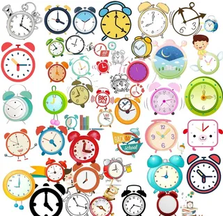 闹钟素材图片