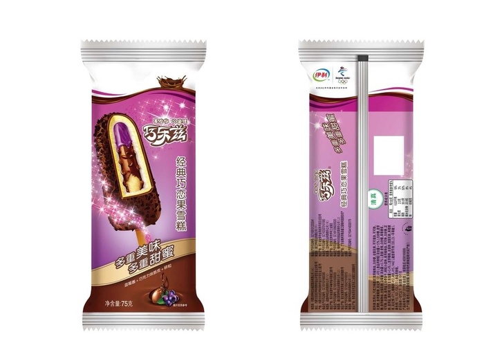 巧恋果雪糕包装效果图图片