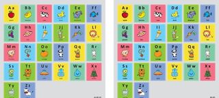 英文字母卡片图片