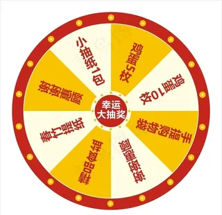 幸运大转盘图片