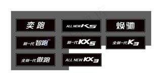 起亚车型车铭牌图片