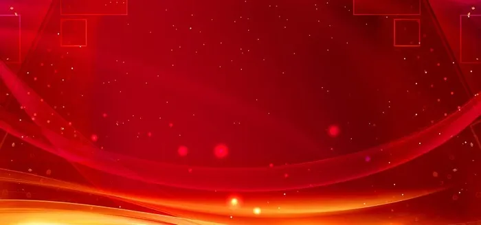 红色星光线条简约背景图片