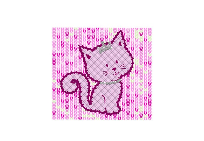 猫图片ai矢量模版下载