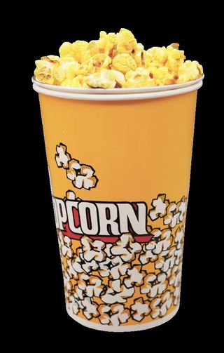 零食玉米爆米花图片