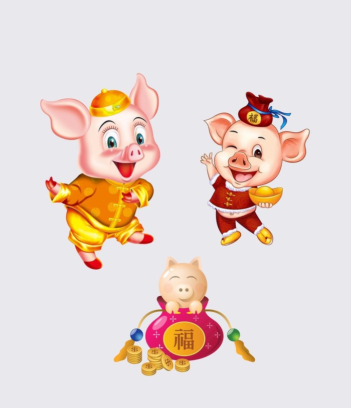 猪 猪年图片