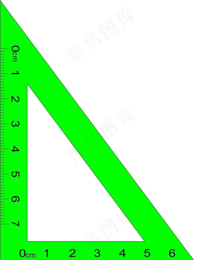 直角尺图片cdr矢量模版下载