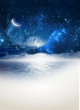 创意星空合成海报图片