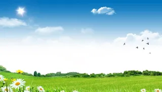 蓝天白云背景图片