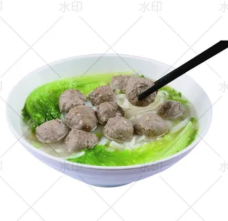 牛肉丸粉图片