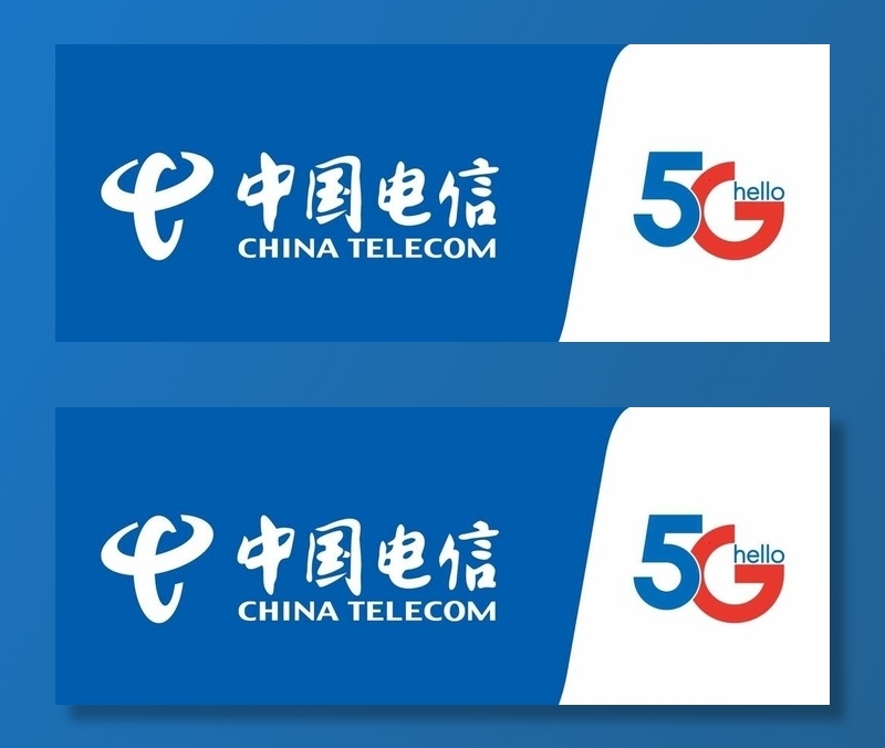 中国电信5G图片cdr矢量模版下载