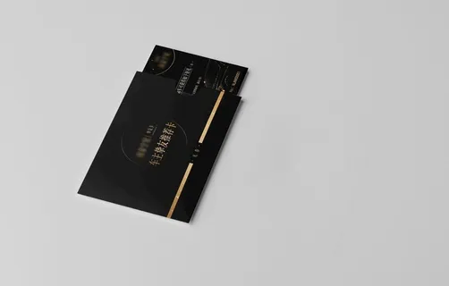 卡套封套名片样机图片
