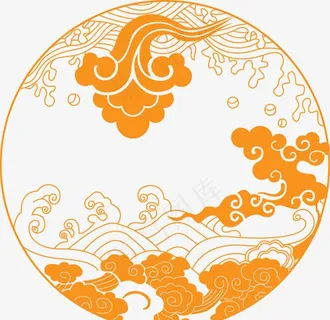 古典云纹水波图片 古典云纹水波图片