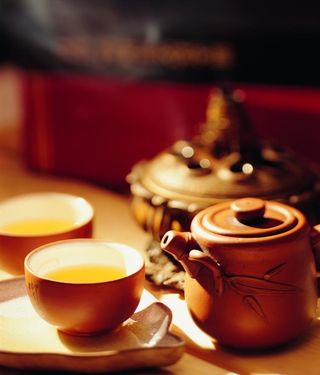茶具品茶茶水中国风图片