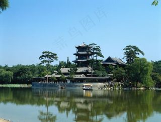 避暑山庄图片